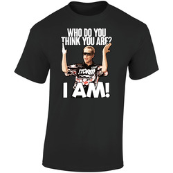 Peter Weber Who Do You Think You Are Bowling Quote  Retro Graphic Unisex Soft Cotton Black T Shirt