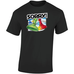 Sorry Best Board Game Of All Time Players  Retro Graphic Unisex Soft Cotton Black T Shirt