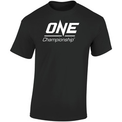 One Championship Kick Boxing Sports  Retro Graphic Unisex Soft Cotton Black T Shirt