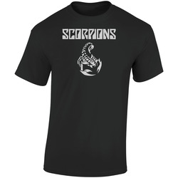 Scorpions Classic Rock Metal  Retro Graphic Unisex Soft Cotton Black T Shirt