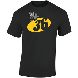 Pittsburgh Jerome Bettis Grille 36 Football  Retro Graphic Unisex Soft Cotton Black T Shirt