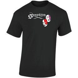 Symphony X Metal Progressive Band Logo  Retro Graphic Unisex Soft Cotton Black T Shirt
