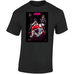 Nana Anime Movie And Tv Show  Retro Graphic Unisex Soft Cotton Black T Shirt