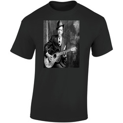 Robert Johnson  Retro Graphic Unisex Soft Cotton Black T Shirt