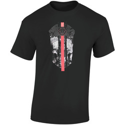 Philipp Plein 6  Retro Graphic Unisex Soft Cotton Black T Shirt
