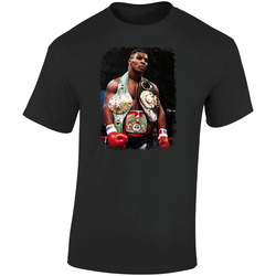 Mike Tyson Cool Boxing Boxer Fan  Retro Graphic Unisex Soft Cotton Black T Shirt
