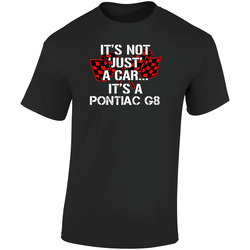 Pontiac G8 Not Just A Car Funny Car Lovers  Retro Graphic Unisex Soft Cotton Black T Shirt