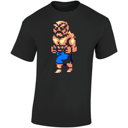 Double Dragon Abobo 8 Bit  Retro Graphic Unisex Soft Cotton Black T Shirt