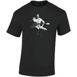 Jim Croce  Retro Graphic Unisex Soft Cotton Black T Shirt