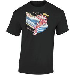 Judas Priest Metal Band Turbo  Retro Graphic Unisex Soft Cotton Black T Shirt