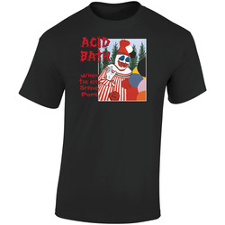 Acid Bath Metal Music  Retro Graphic Unisex Soft Cotton Black T Shirt