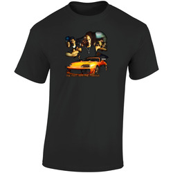 Vin Diesel Fast Furious DARyl  Retro Graphic Unisex Soft Cotton Black T Shirt