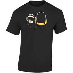 Daft Punk Dj Hero Video Game  Retro Graphic Unisex Soft Cotton Black T Shirt