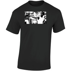 Menace Ii Society Shooting Scene  Retro Graphic Unisex Soft Cotton Black T Shirt