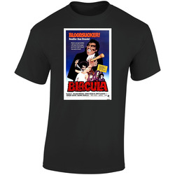 Blacula Cool Vintage 70's Movie  Retro Graphic Unisex Soft Cotton Black T Shirt