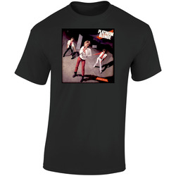 Platinum Blonde  Retro Graphic Unisex Soft Cotton Black T Shirt