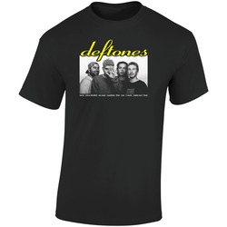 Deftones  Retro Graphic Unisex Soft Cotton Black T Shirt