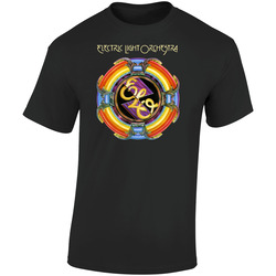 A Electric Light Orchestra Elo Logo 2  Retro Graphic Unisex Soft Cotton Black T Shirt