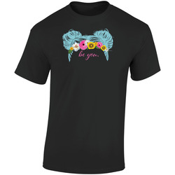 Classic Be You Spring Fling  Retro Graphic Unisex Soft Cotton Black T Shirt