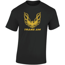Trans Am Classic Car T Shir  Retro Graphic Unisex Soft Cotton Black T Shirt