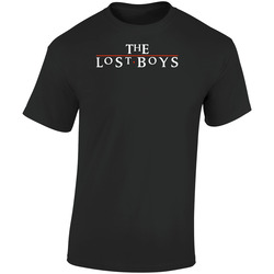 The Lost Boys 80s Horror Movie  Retro Graphic Unisex Soft Cotton Black T Shirt