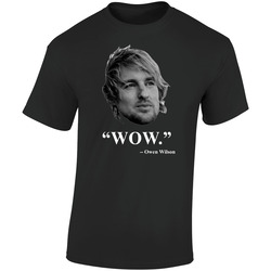 Owen  Retro Graphic Unisex Soft Cotton Black T Shirt
