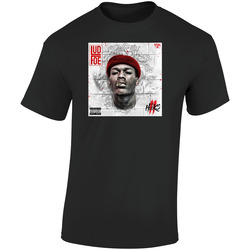 Lud Foe No Hooks 2 Album Cover  Retro Graphic Unisex Soft Cotton Black T Shirt
