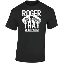 Tom Brady Roger That New England Patriots Super Bowl Champions  Retro Graphic Unisex Soft Cotton Black T Shirt