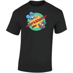Das Itchy Sfsdfomdf  Retro Graphic Unisex Soft Cotton Black T Shirt