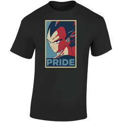 Vegeta Pride  Retro Graphic Unisex Soft Cotton Black T Shirt