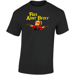 Free Aunt Becky Full House Parody Lori Loughlin Arrest Michelle Olsen Twins Fan  Retro Graphic Unisex Soft Cotton Black T Shirt