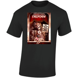 Creepshow Classic 80s Horror Movie  Retro Graphic Unisex Soft Cotton Black T Shirt