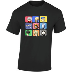 Blazblue 12b  Retro Graphic Unisex Soft Cotton Black T Shirt