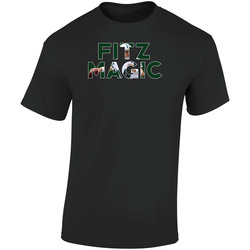 Fitz Magic  Blk  Retro Graphic Unisex Soft Cotton Black T Shirt