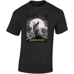 Frankenweenie New 2012 Movie  Retro Graphic Unisex Soft Cotton Black T Shirt