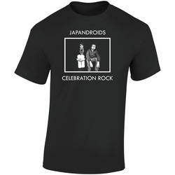 Japandroid Celeb  Retro Graphic Unisex Soft Cotton Black T Shirt