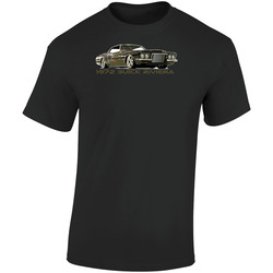 1972 Buick Riviera  Retro Graphic Unisex Soft Cotton Black T Shirt