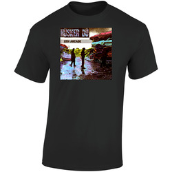 Husker Du Zen Arcade 80s Album Cover  Retro Graphic Unisex Soft Cotton Black T Shirt