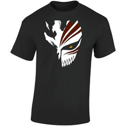 Bleach Post Human Anime  Retro Graphic Unisex Soft Cotton Black T Shirt