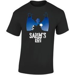 Salem's Lot Vampire Horror Movie Book  Retro Graphic Unisex Soft Cotton Black T Shirt