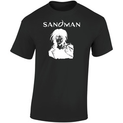 Sand Man Neil Gaiman Comic  Retro Graphic Unisex Soft Cotton Black T Shirt