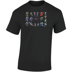 Robotech Cartoon Anime Television Show  Retro Graphic Unisex Soft Cotton Black T Shirt