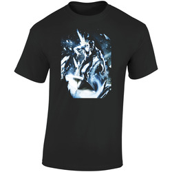 Silver Surfer Superhero Vintage Comic  Retro Graphic Unisex Soft Cotton Black T Shirt