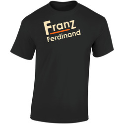 Franz Ferdinand  Retro Graphic Unisex Soft Cotton Black T Shirt