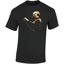 Randy Rhoads  Retro Graphic Unisex Soft Cotton Black T Shirt
