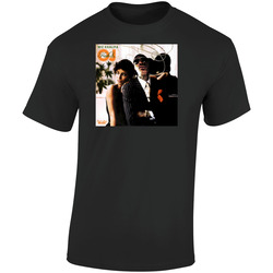 Wiz Khalifa Kush And Orange Juice Best Mixtape Ever  Retro Graphic Unisex Soft Cotton Black T Shirt