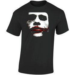 Joker Hs  Retro Graphic Unisex Soft Cotton Black T Shirt
