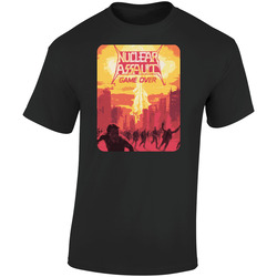 Nuclear Assault  Retro Graphic Unisex Soft Cotton Black T Shirt