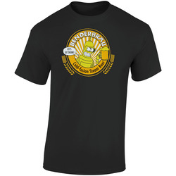 Bender Beer  Retro Graphic Unisex Soft Cotton Black T Shirt