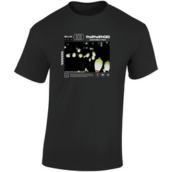 Mycon23  Retro Graphic Unisex Soft Cotton Black T Shirt